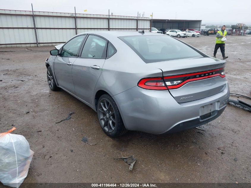 2015 Dodge Dart Se VIN: 1C3CDFAA1FD369242 Lot: 41196464