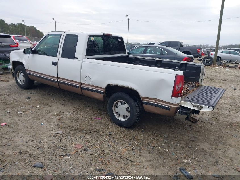 1997 GMC Sierra 1500 Sl Wideside VIN: 1GTEC19R1VE534025 Lot: 41196492