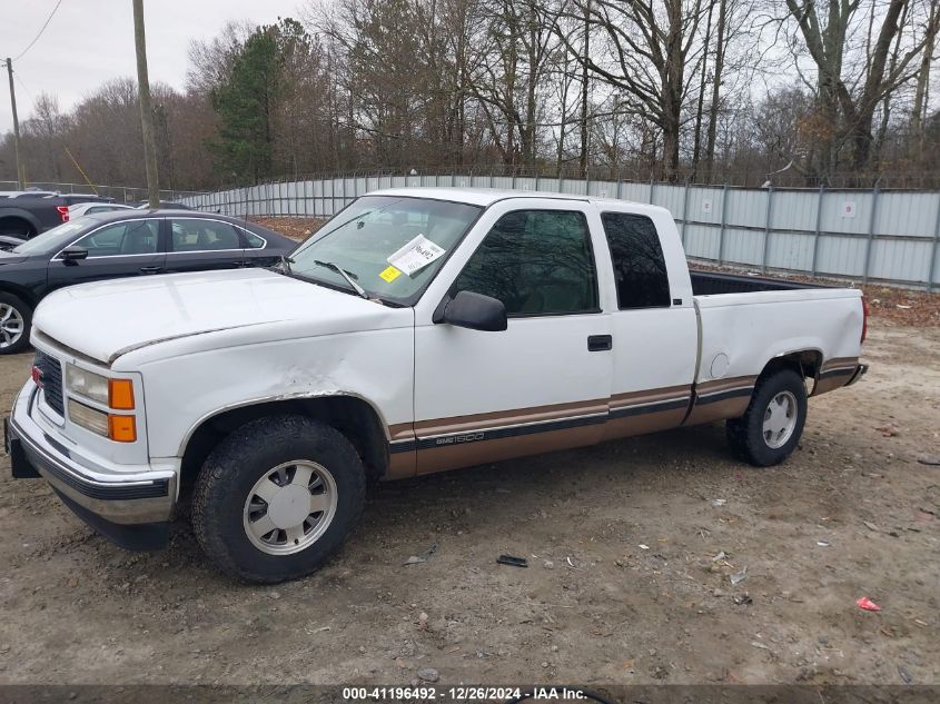 1997 GMC Sierra 1500 Sl Wideside VIN: 1GTEC19R1VE534025 Lot: 41196492