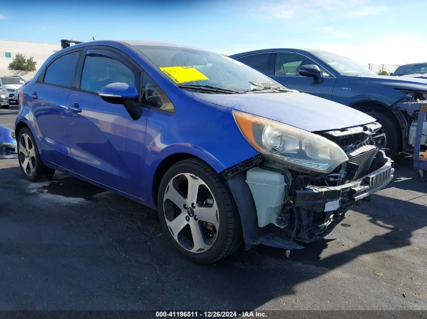 2013 Kia Rio Sx VIN: KNADN5A34D6214241 Lot: 41196511