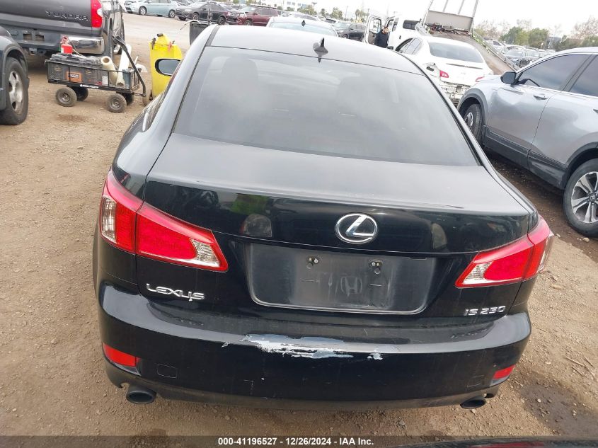 2012 Lexus Is 250 VIN: JTHBF5C27C5175949 Lot: 41196527