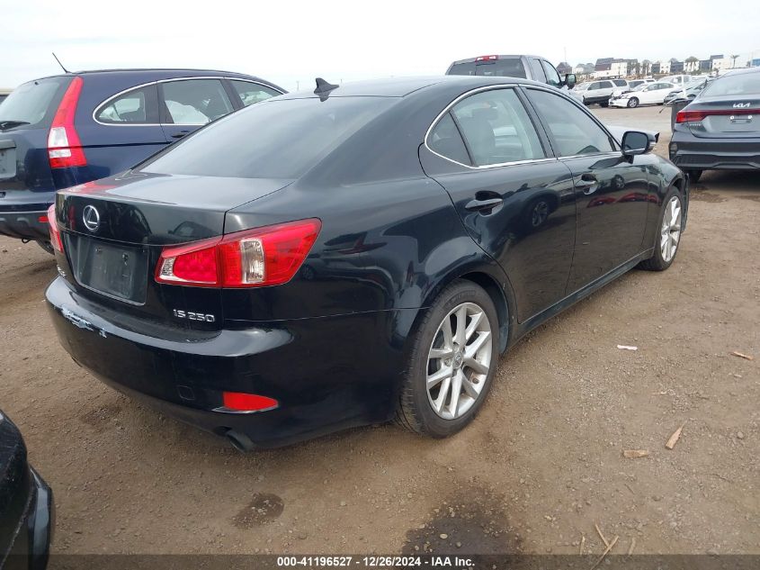 2012 Lexus Is 250 VIN: JTHBF5C27C5175949 Lot: 41196527