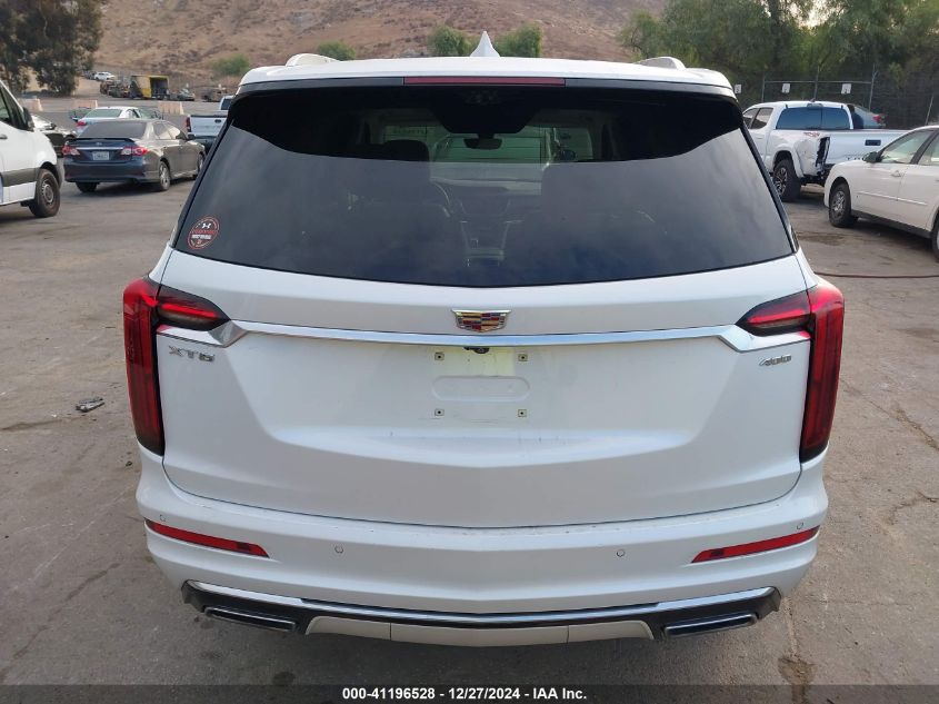 2022 Cadillac Xt6 Fwd Premium Luxury VIN: 1GYKPCRS5NZ163184 Lot: 41196528