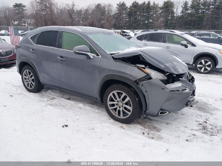 2016 Lexus Nx VIN: JTJBARBZ1G2061942 Lot: 41196629