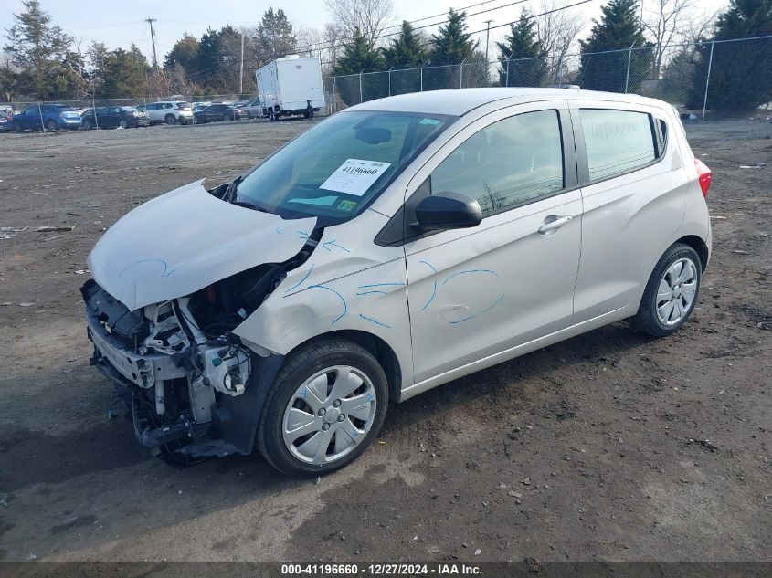 2016 Chevrolet Spark Ls Cvt VIN: KL8CB6SA9GC606110 Lot: 41196660