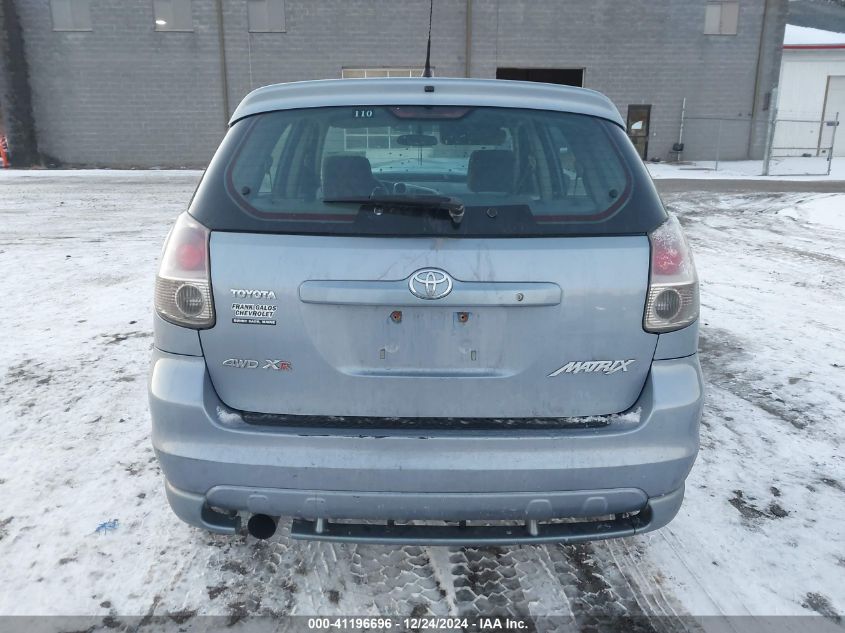 2005 Toyota Matrix Xr VIN: 2T1LR32EX5C377039 Lot: 41196696