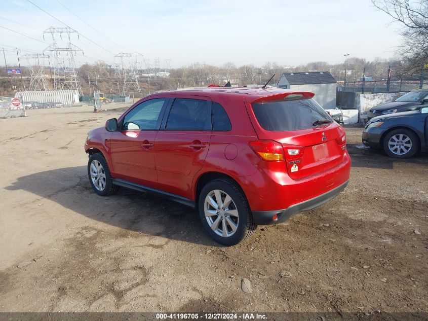 2015 Mitsubishi Outlander Sport Es VIN: 4A4AR3AU6FE025891 Lot: 41196705