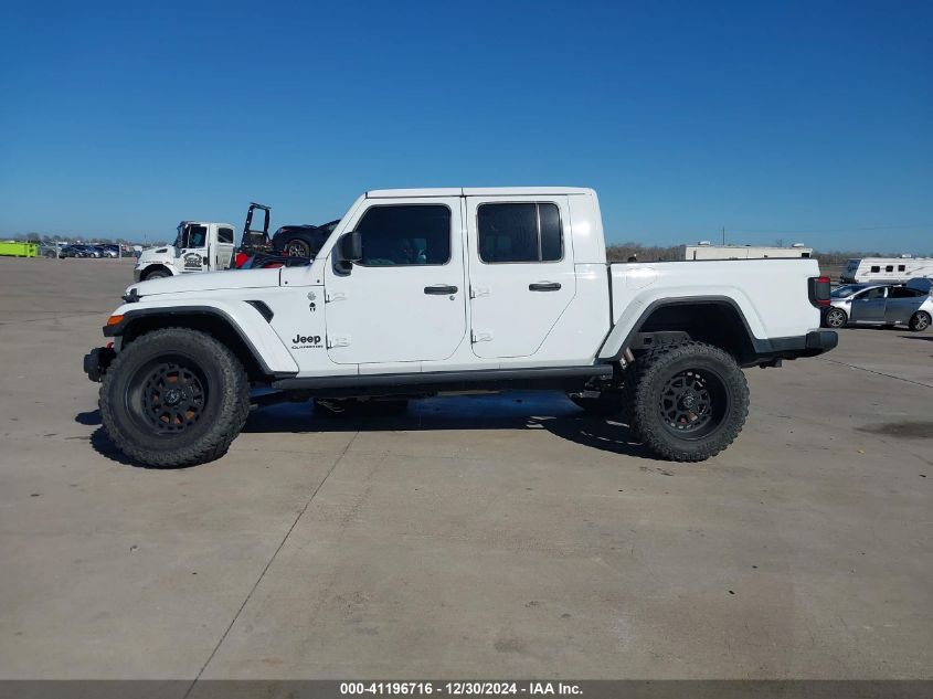 2020 Jeep Gladiator Overland 4X4 VIN: 1C6HJTFG9LL125529 Lot: 41196716