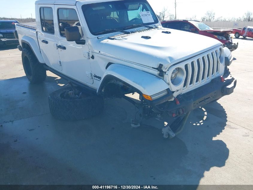 2020 Jeep Gladiator Overland 4X4 VIN: 1C6HJTFG9LL125529 Lot: 41196716