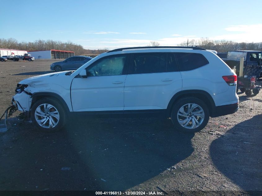 2021 Volkswagen Atlas Se VIN: 1V2HR2CA0MC550066 Lot: 41196813