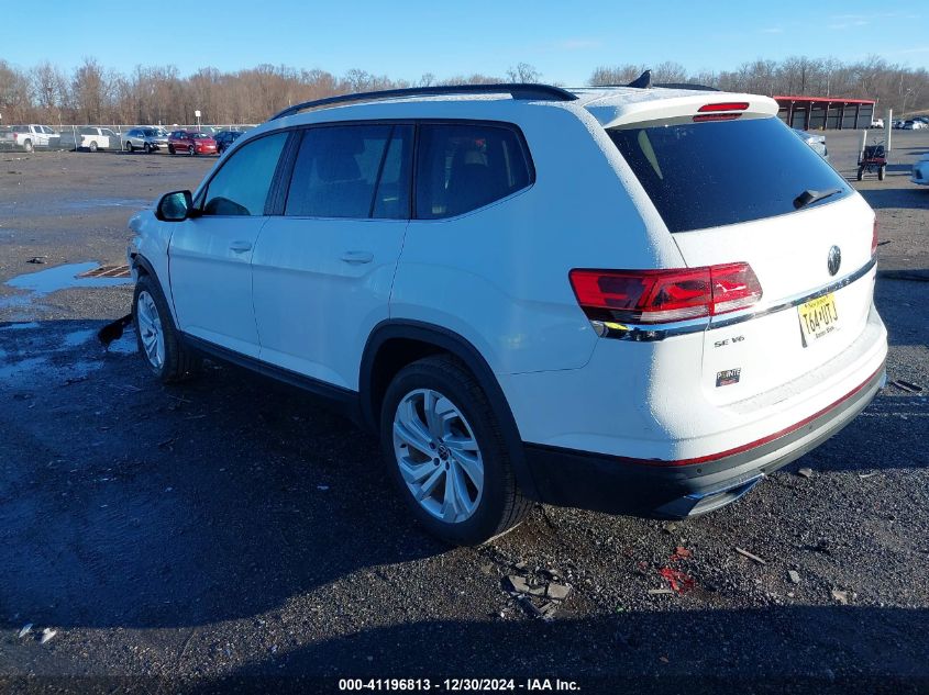 2021 Volkswagen Atlas Se VIN: 1V2HR2CA0MC550066 Lot: 41196813