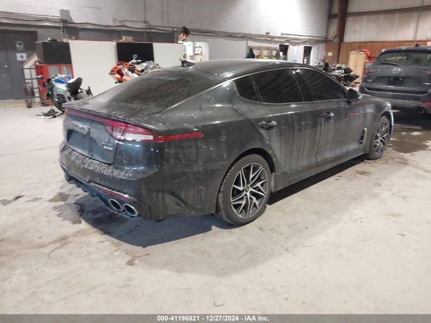 2022 Kia Stinger Gt-Line VIN: KNAE35LDXN6113724 Lot: 41196821