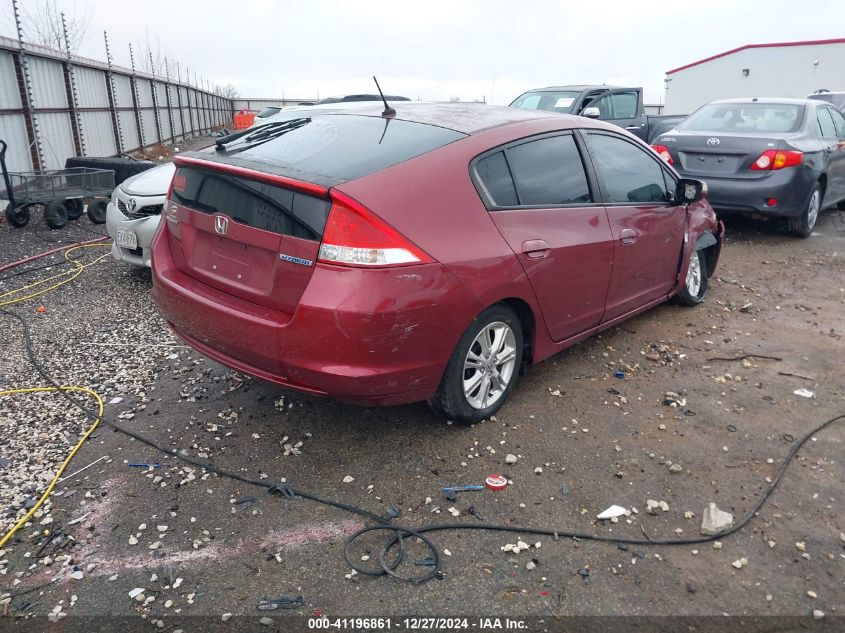 2010 Honda Insight Ex VIN: JHMZE2H76AS032090