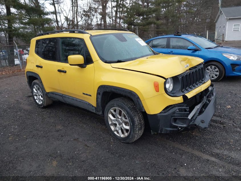 2015 Jeep Renegade Latitude VIN: ZACCJBBT3FPC39588 Lot: 41196905