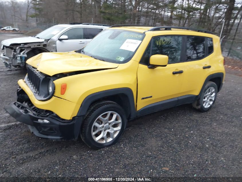 2015 Jeep Renegade Latitude VIN: ZACCJBBT3FPC39588 Lot: 41196905