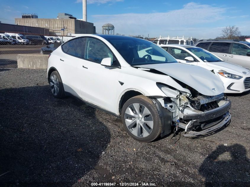 2023 Tesla Model Y Awd/Long Range Dual Motor All-Wheel Drive VIN: 7SAYGAEE9PF598970 Lot: 41196947