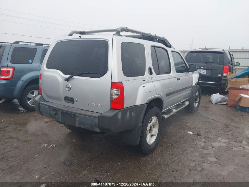 2004 Nissan Xterra Xe VIN: 5N1ED28Y74C627794 Lot: 41197079