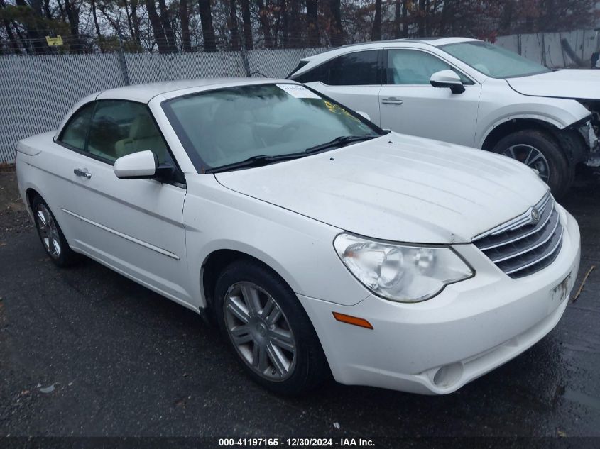 2008 Chrysler Sebring Limited VIN: 1C3LC65M08N256502 Lot: 41197165