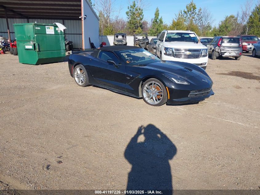 2019 Chevrolet Corvette Stingray VIN: 1G1YF3D7XK5111177 Lot: 41197226