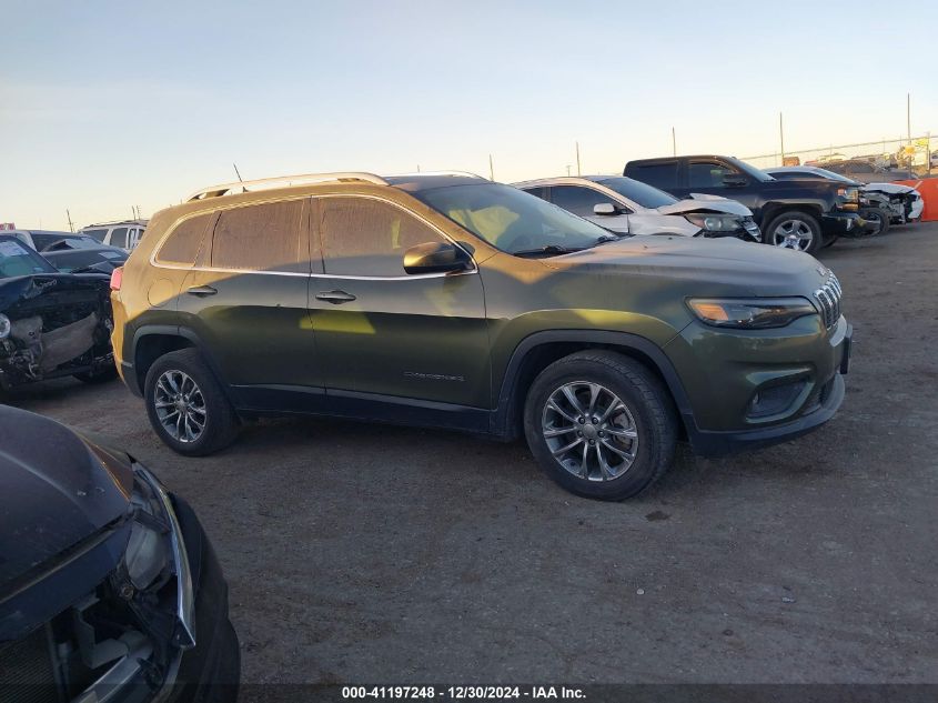 2019 Jeep Cherokee Latitude Plus Fwd VIN: 1C4PJLLN0KD164168 Lot: 41197248