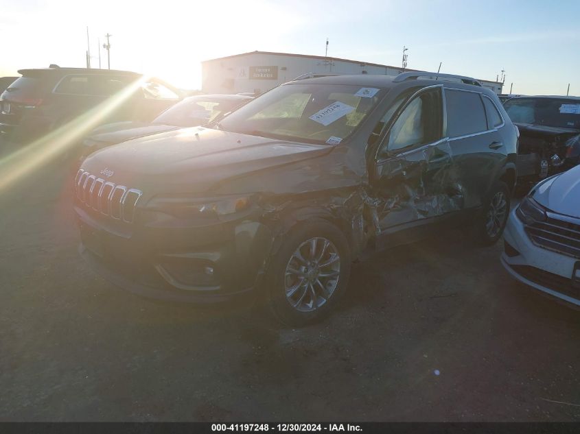 2019 Jeep Cherokee Latitude Plus Fwd VIN: 1C4PJLLN0KD164168 Lot: 41197248