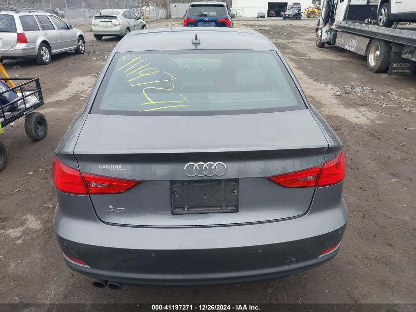 2016 Audi A3 1.8T Premium VIN: WAUA7GFF6G1018587 Lot: 41197271