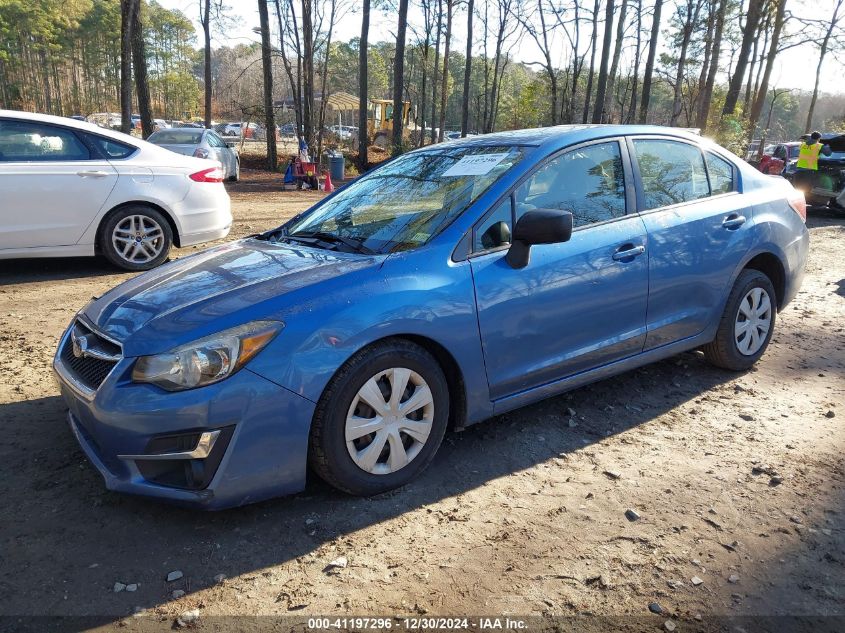 2016 Subaru Impreza 2.0I VIN: JF1GJAA6XGH00584 Lot: 41197296