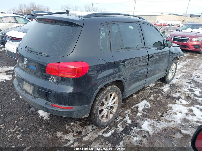 2017 Volkswagen Tiguan 2.0T/2.0T S VIN: WVGBV7AX7HK047973 Lot: 41197329