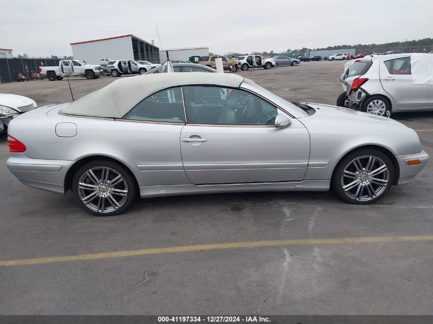 2001 Mercedes-Benz Clk 320 VIN: WDBLK65G81T083711 Lot: 41197334