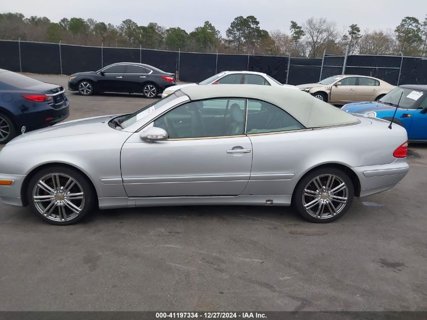 2001 Mercedes-Benz Clk 320 VIN: WDBLK65G81T083711 Lot: 41197334