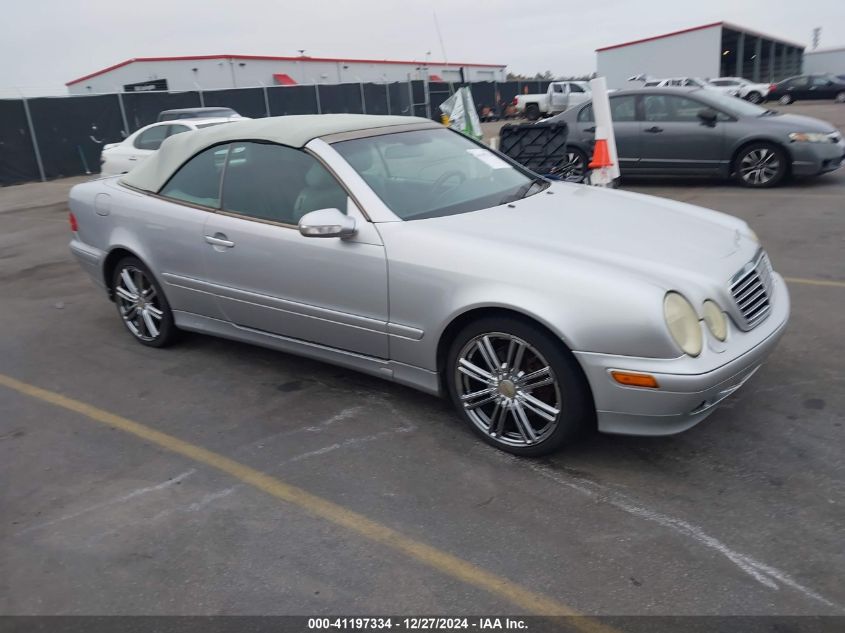 2001 Mercedes-Benz Clk 320 VIN: WDBLK65G81T083711 Lot: 41197334