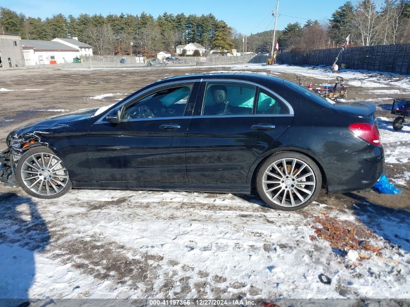 2016 Mercedes-Benz C 300 4Matic/Luxury 4Matic/Sport 4Matic VIN: WDDWF4KB1GR142724 Lot: 41197366