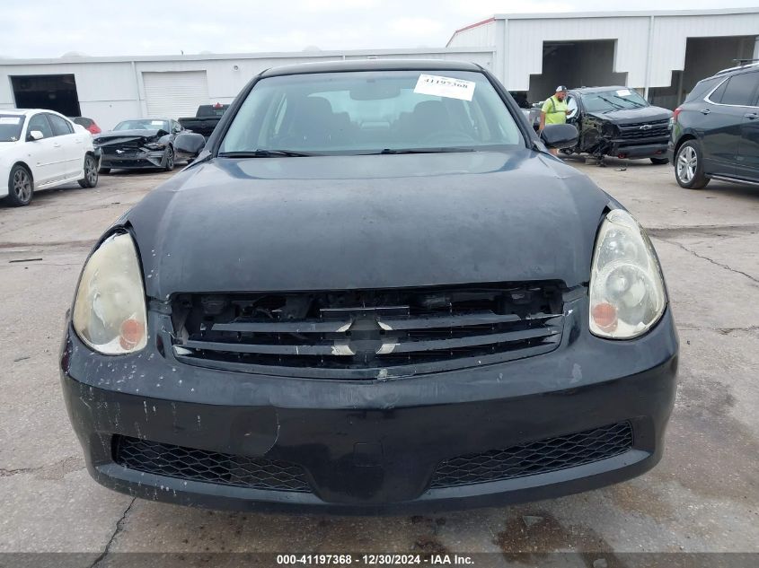 2006 Infiniti G35 VIN: JNKCV51E56M519096 Lot: 41197368