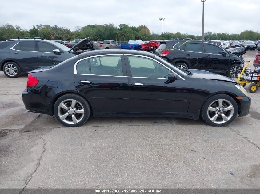 2006 Infiniti G35 VIN: JNKCV51E56M519096 Lot: 41197368