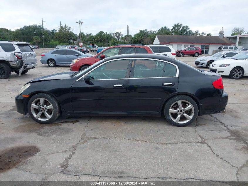 2006 Infiniti G35 VIN: JNKCV51E56M519096 Lot: 41197368