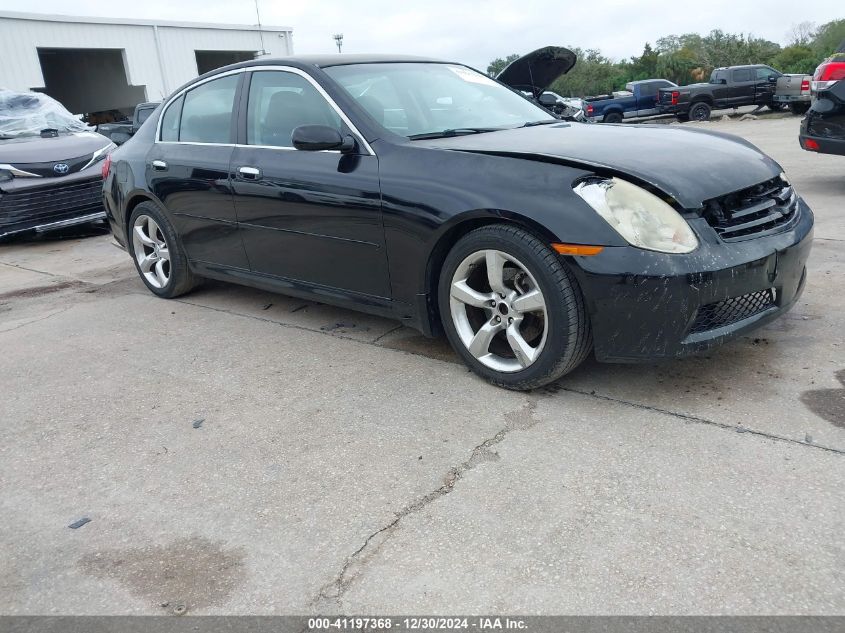 2006 Infiniti G35 VIN: JNKCV51E56M519096 Lot: 41197368