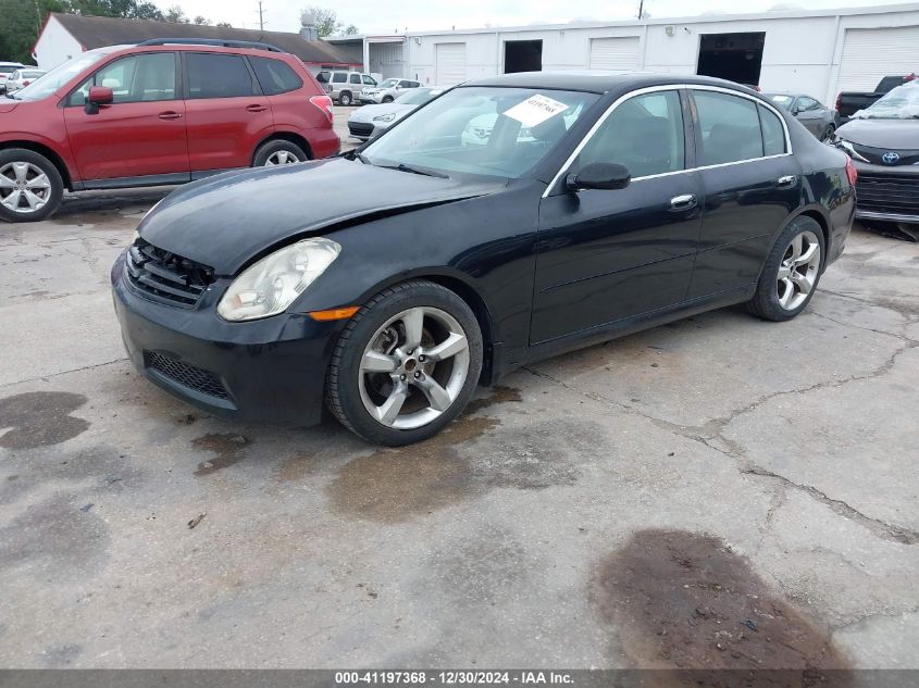 2006 Infiniti G35 VIN: JNKCV51E56M519096 Lot: 41197368