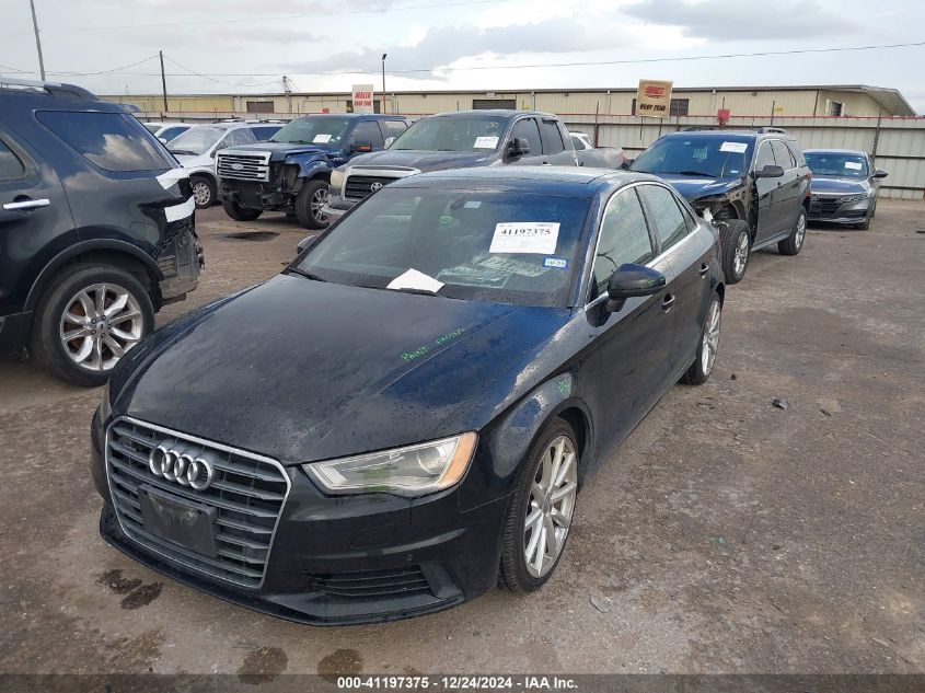 2016 Audi A3 2.0T Premium VIN: WAUE8GFF9G1026973 Lot: 41197375