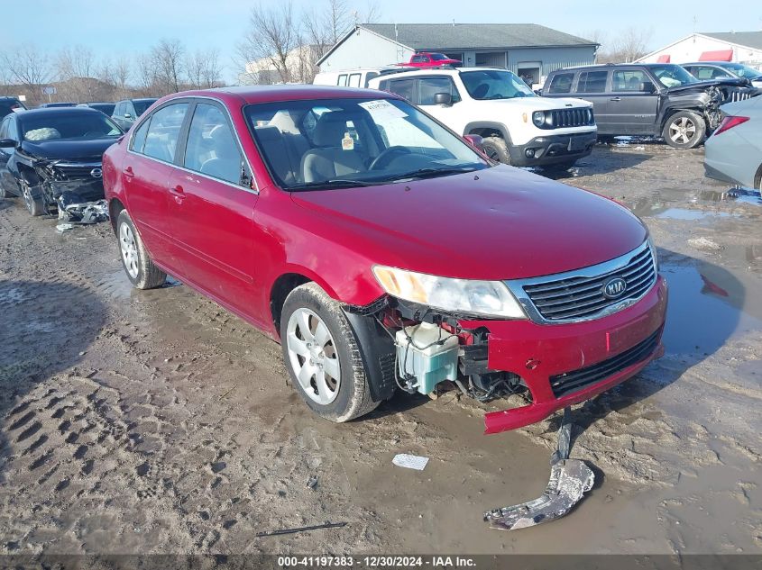 2009 Kia Optima Lx VIN: KNAGE228295324935 Lot: 41197383