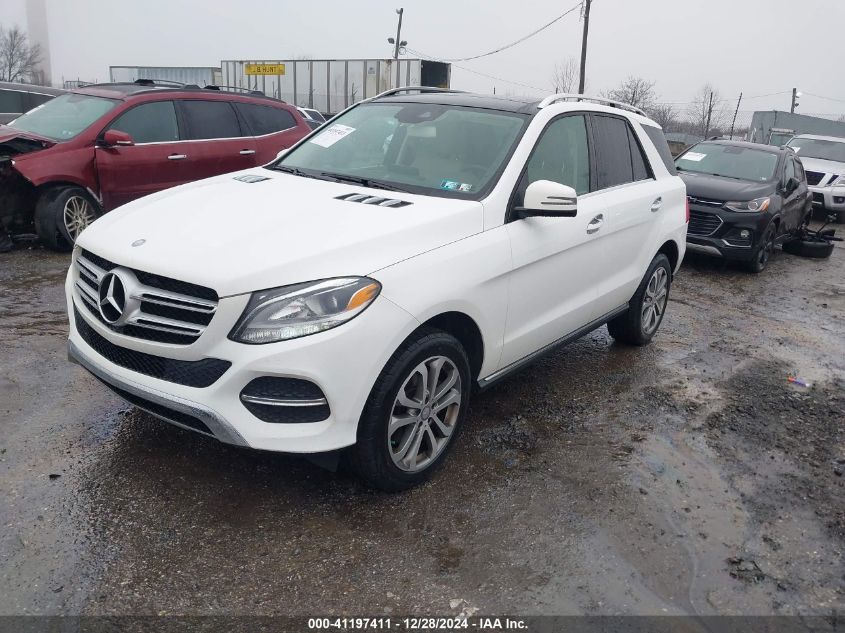 2016 Mercedes-Benz Gle 350 4Matic VIN: 4JGDA5HB0GA632045 Lot: 41197411