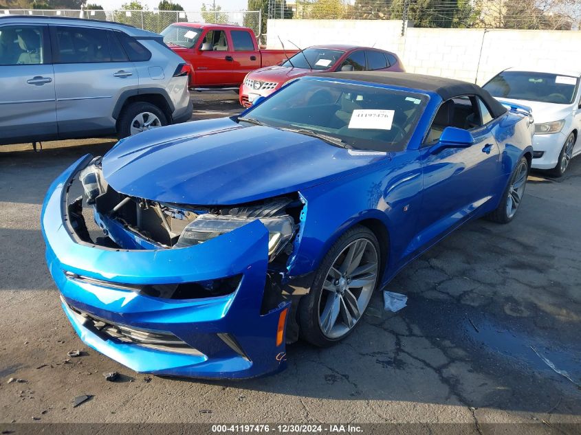 2017 Chevrolet Camaro 1Lt VIN: 1G1FA3DS7H0107474 Lot: 41197476