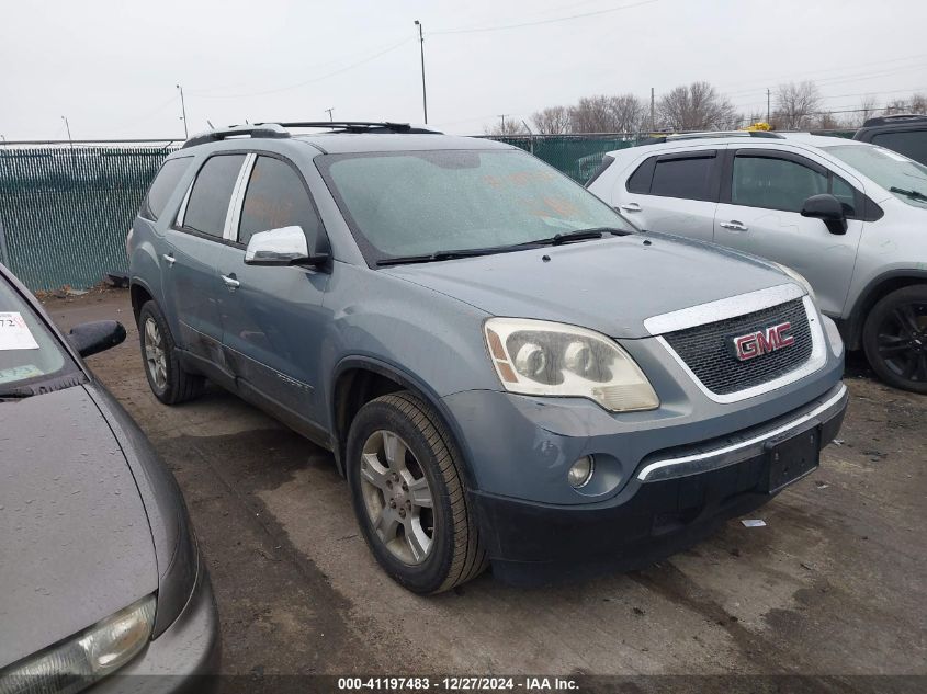 2008 GMC Acadia Sle-1 VIN: 1GKER13778J142589 Lot: 41197483