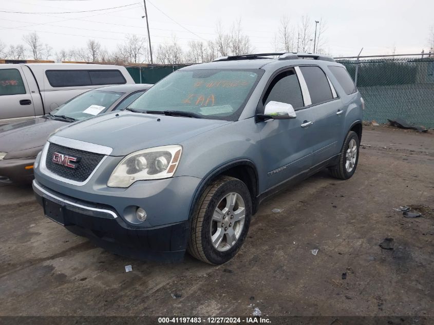 2008 GMC Acadia Sle-1 VIN: 1GKER13778J142589 Lot: 41197483