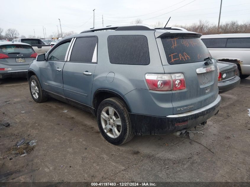 2008 GMC Acadia Sle-1 VIN: 1GKER13778J142589 Lot: 41197483