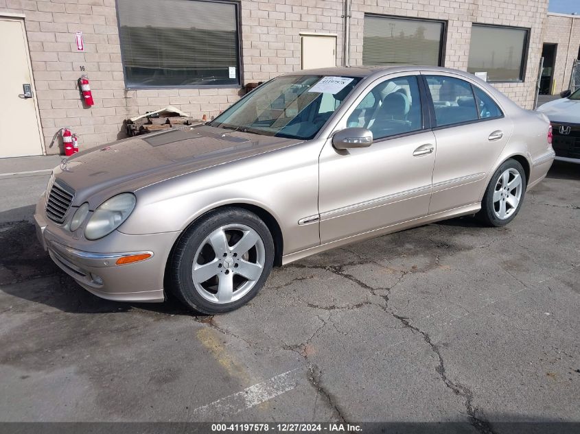 2003 Mercedes-Benz E 500 VIN: WDBUF70J23A163618 Lot: 41197578