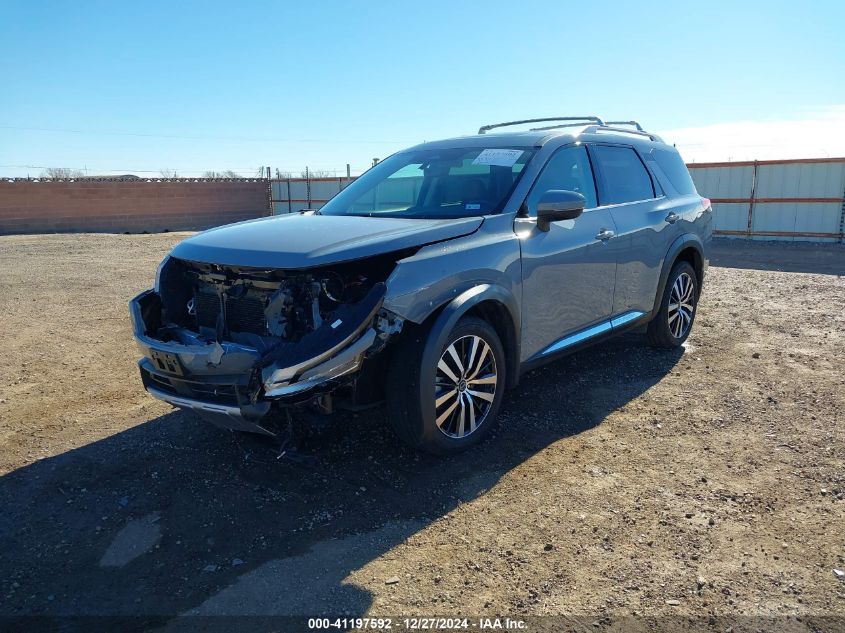 2023 Nissan Pathfinder Platinum Fwd VIN: 5N1DR3DG1PC246608 Lot: 41197592