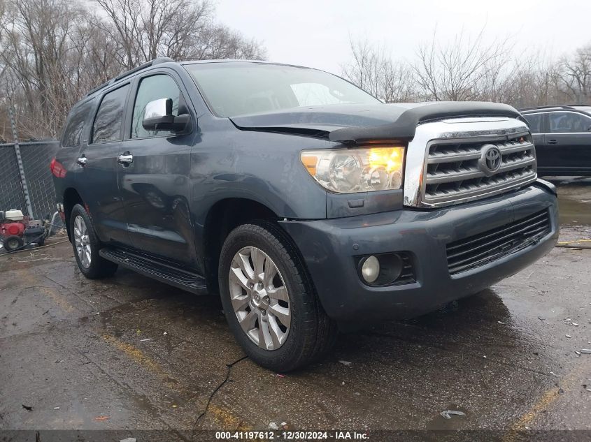 2008 Toyota Sequoia Platinum 5.7L V8 VIN: 5TDBY67A08S019370 Lot: 41197612