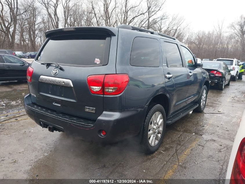 2008 Toyota Sequoia Platinum 5.7L V8 VIN: 5TDBY67A08S019370 Lot: 41197612