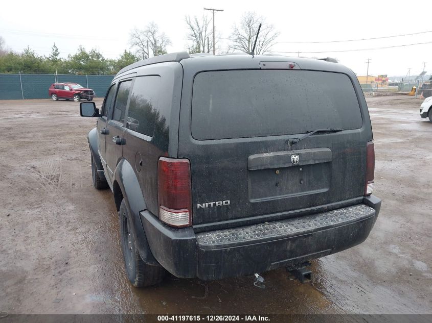 2007 Dodge Nitro Sxt VIN: 1D8GT28K77W591721 Lot: 41197615