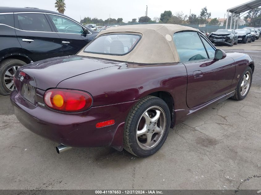 2000 Mazda Mx-5 Miata Ls/Special Edition VIN: JM1NB3532Y0146318 Lot: 41197653